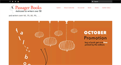 Desktop Screenshot of passagerbooks.com